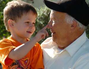 abuelos en la familia